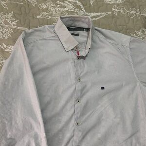 Givenchy White Patterned Shirt